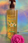 Gel Douche Exaltant Monoï à la Folie - 500ml - 95% d'Ingrédients d'Origine Naturelle