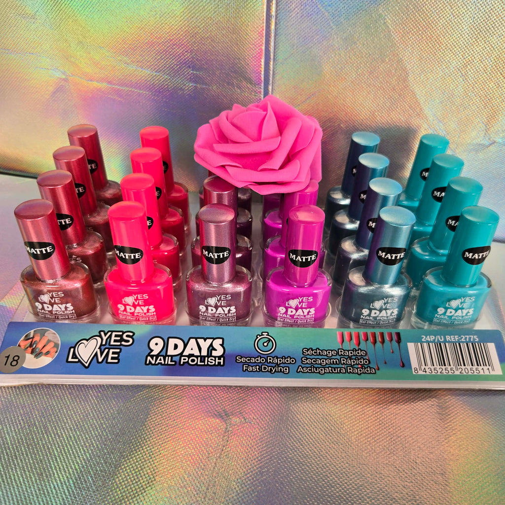 Vernis à ongles mat 9 jours
