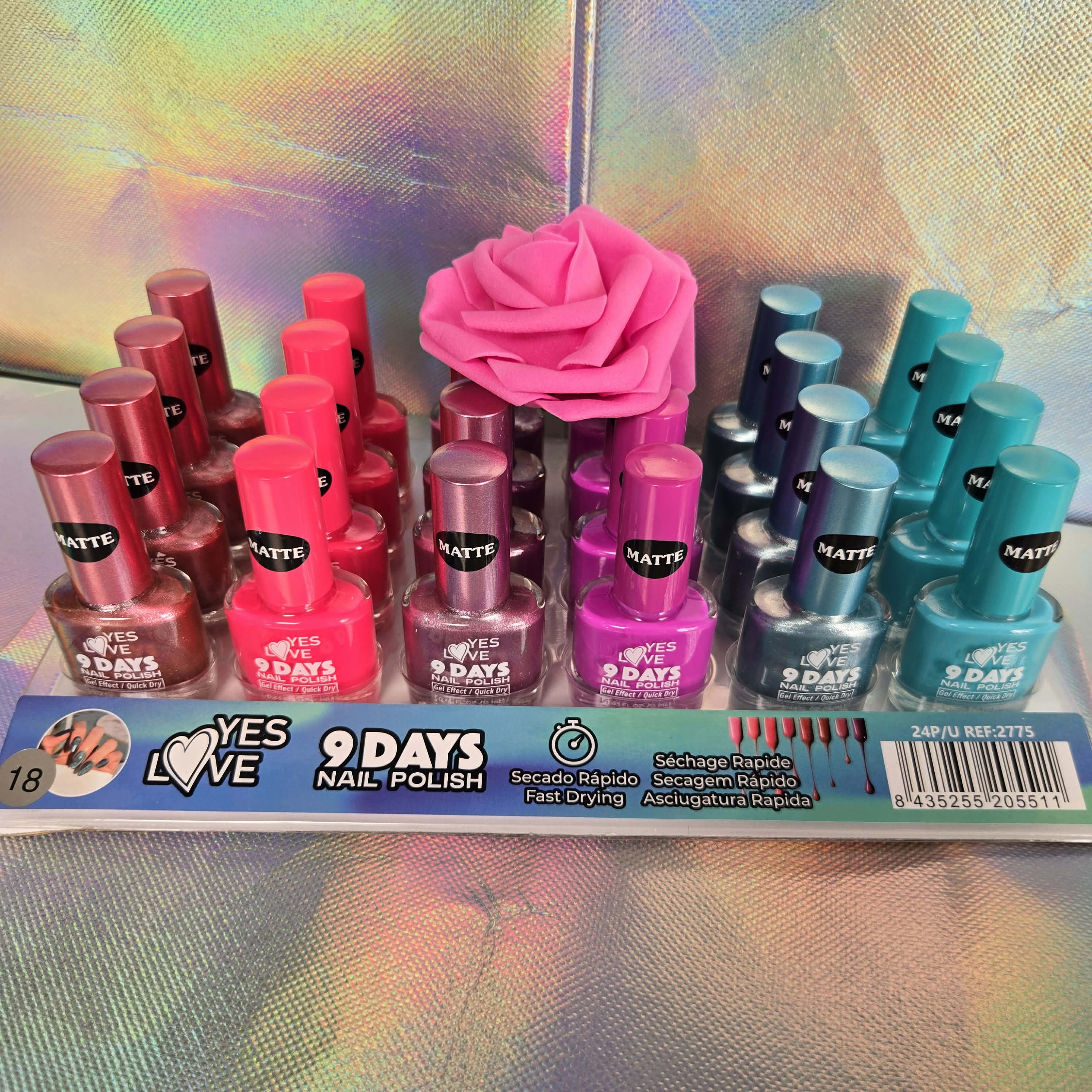 Vernis à ongles mat 9 jours