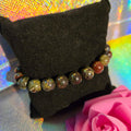 Men's dragon blood jasper bracelet