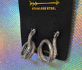 Boucles d’oreilles serpent