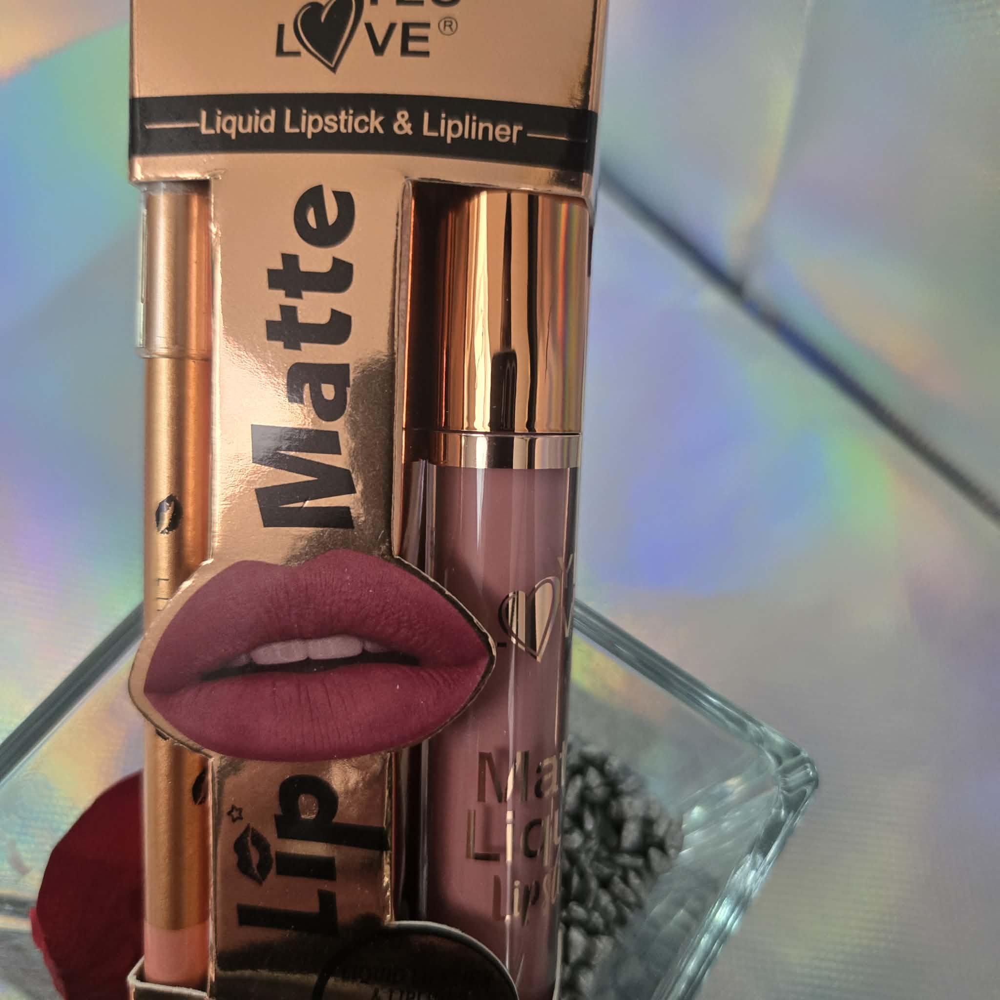 PENCIL + SHINE BOX 24H MATTE WEAR — Palette
