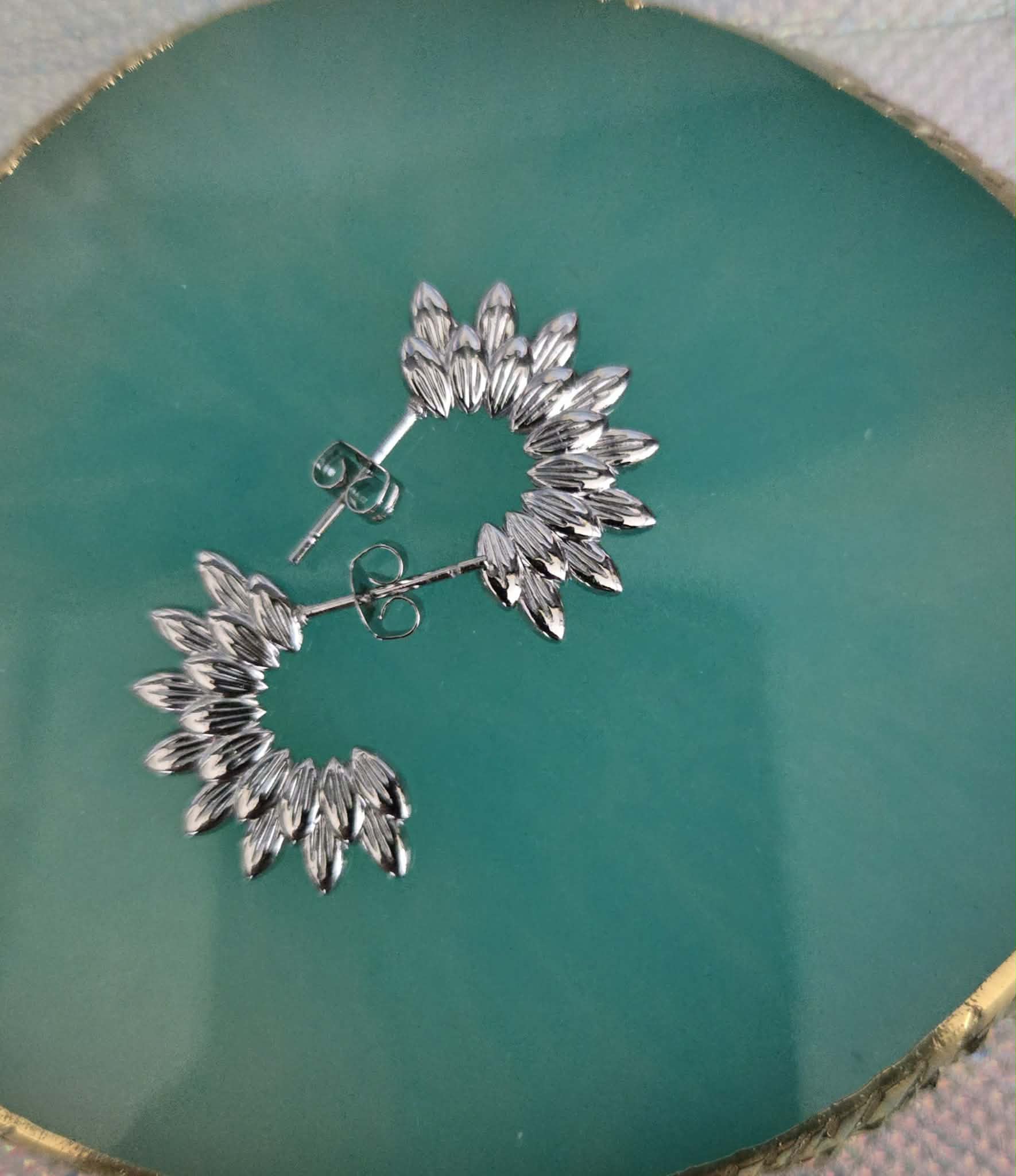 Boucles d'oreilles acier inoxydable