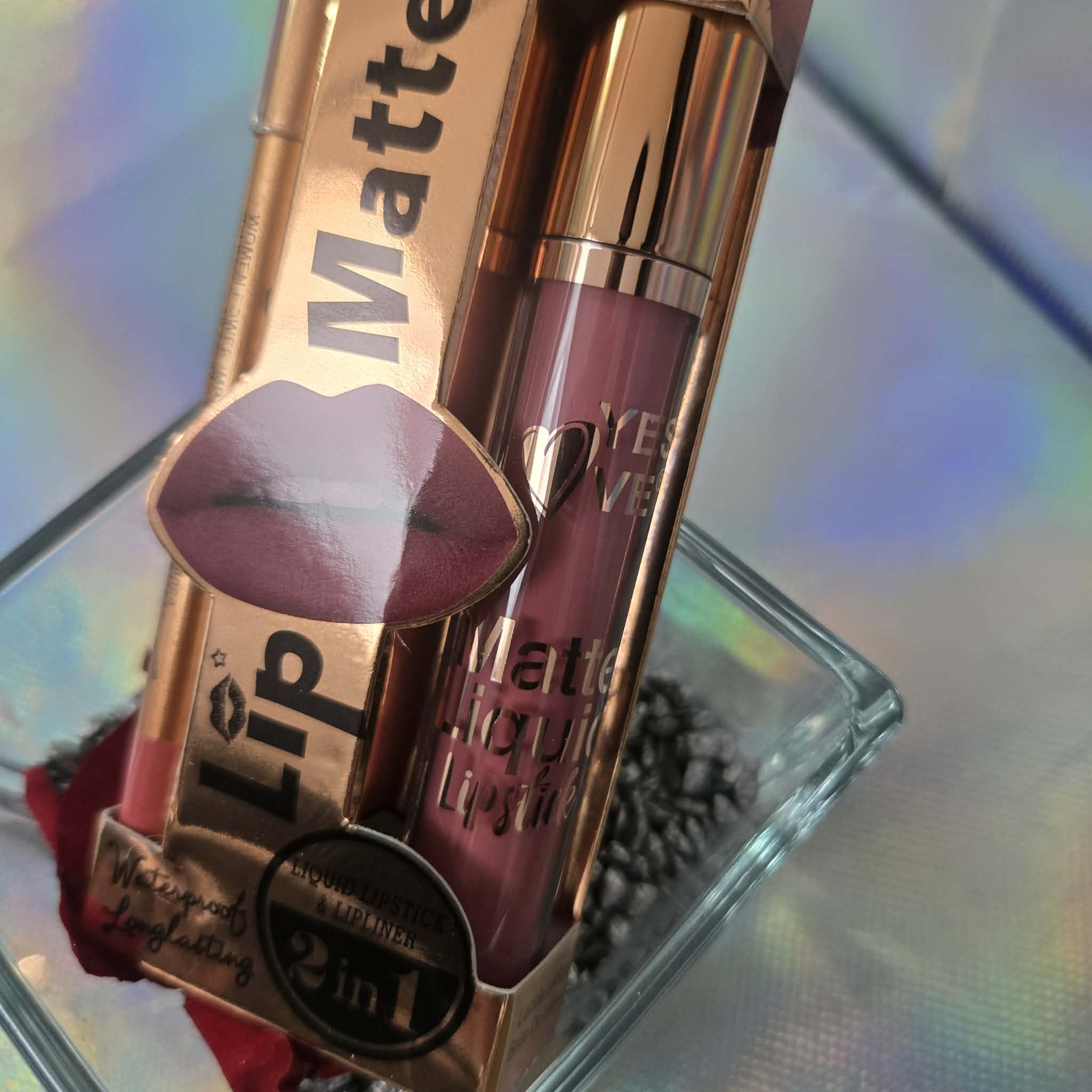 PENCIL + SHINE BOX 24H MATTE WEAR — Palette