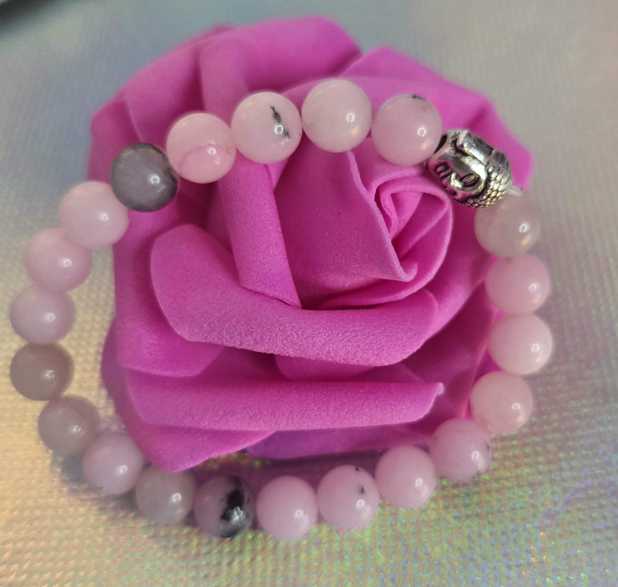 Cherry blossom agate
