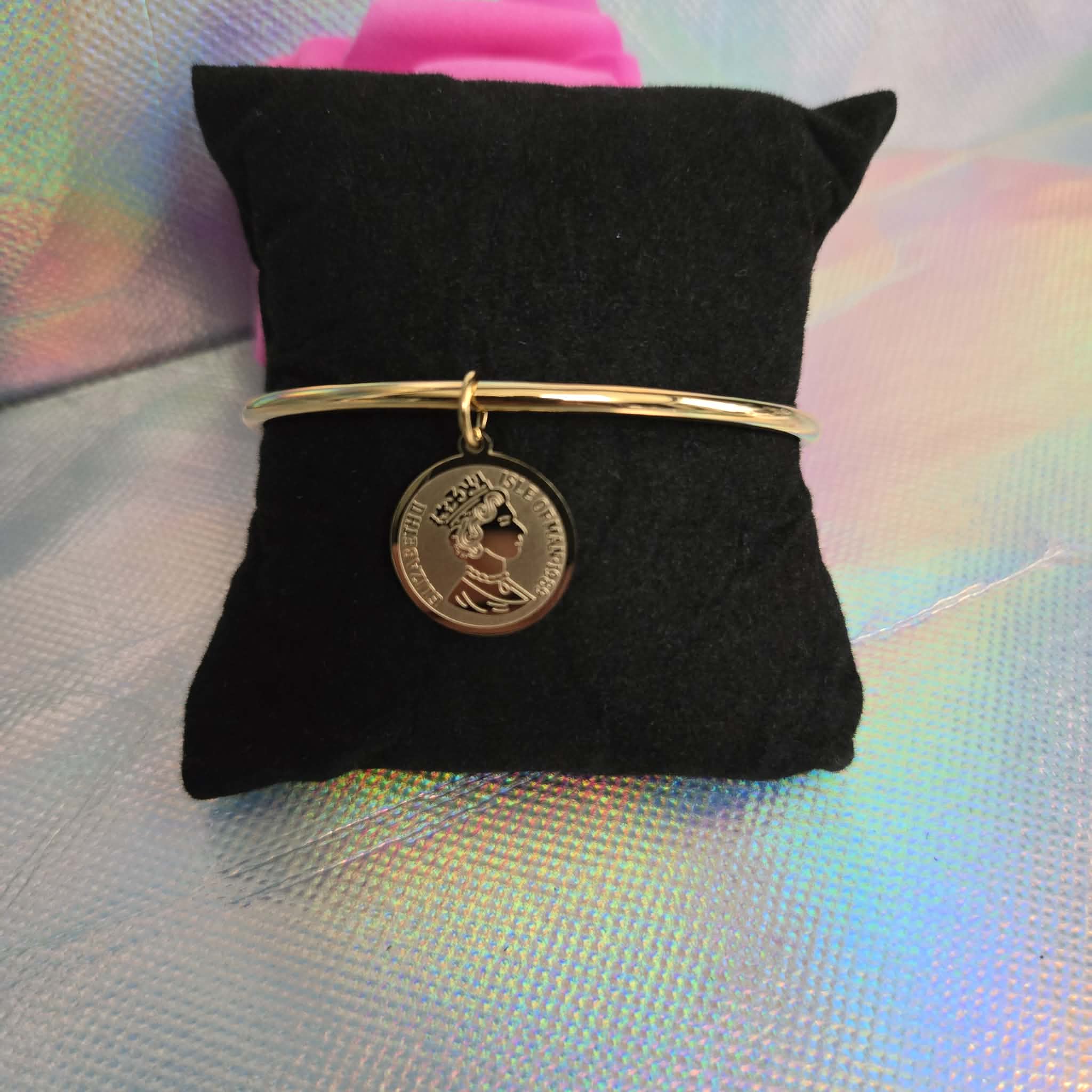 Bracelet jonc acier inoxydable