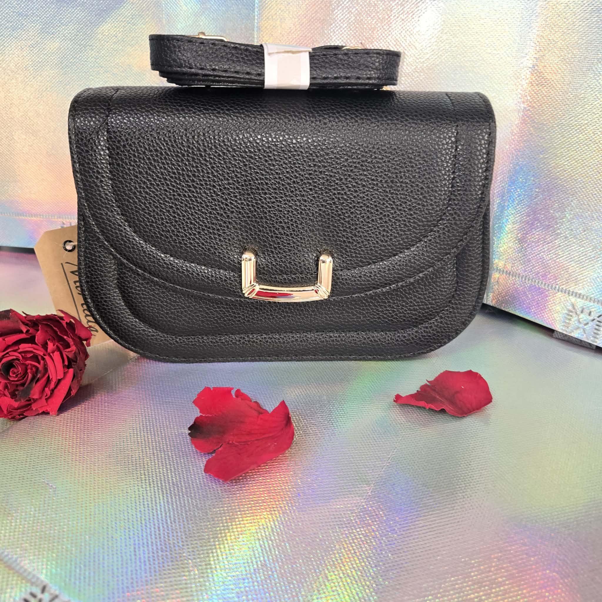 Sac boucle dorée chic