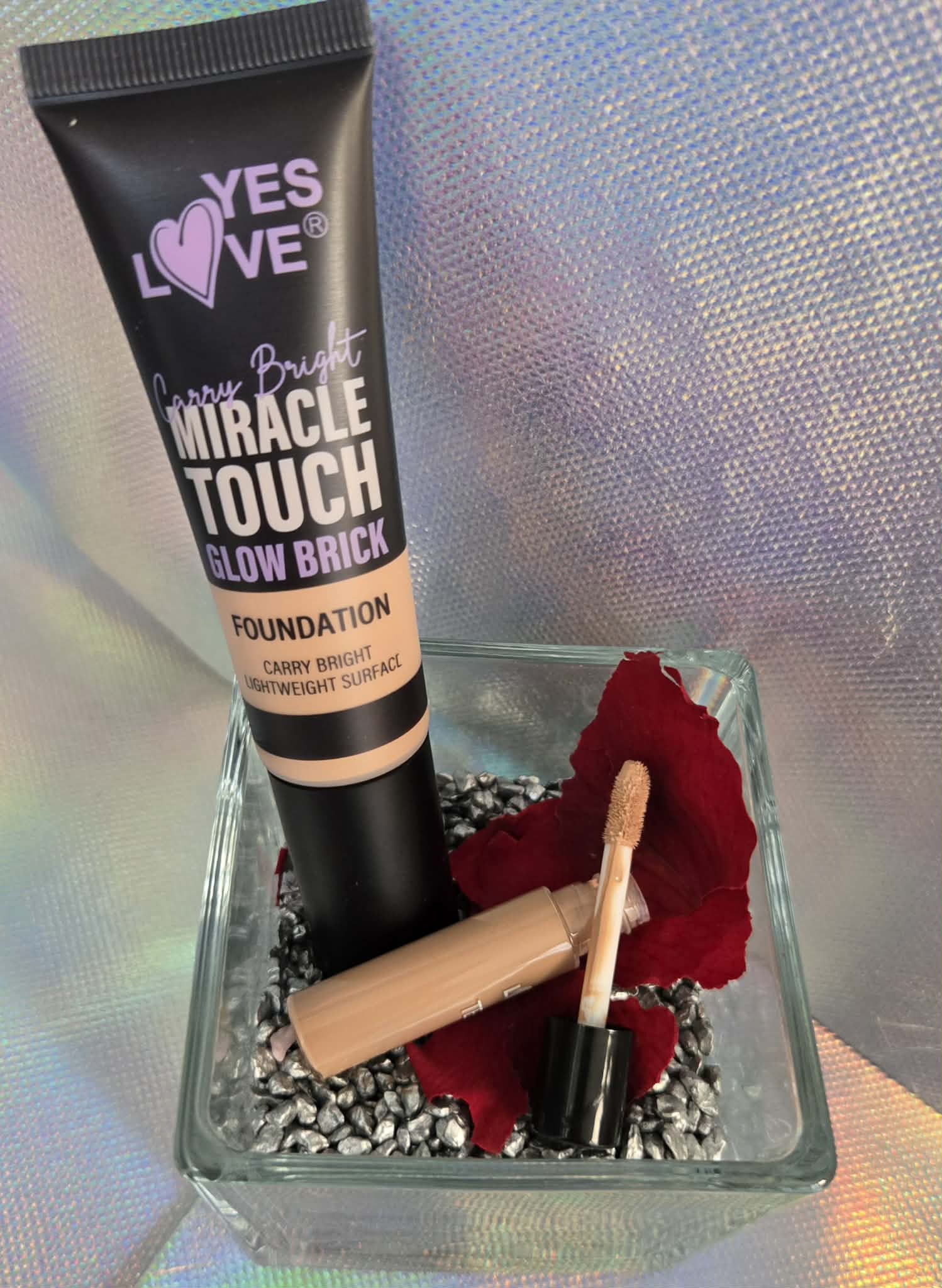 Base de maquillaje fluida milagrosa de alta cobertura - Paleta