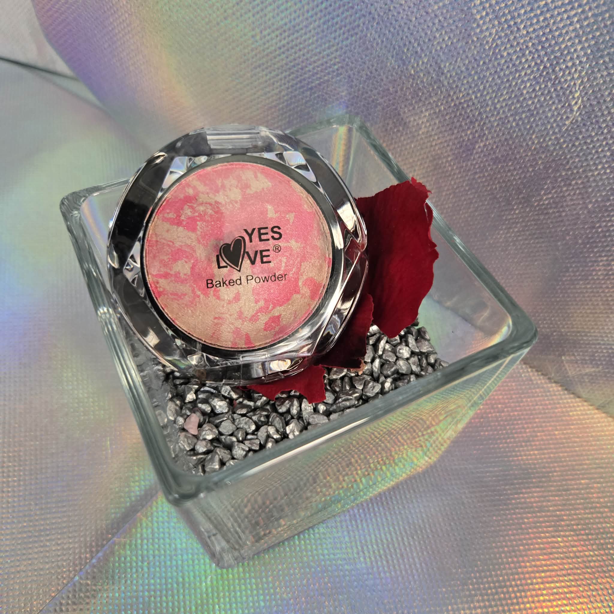 Luminous eyeshadow.