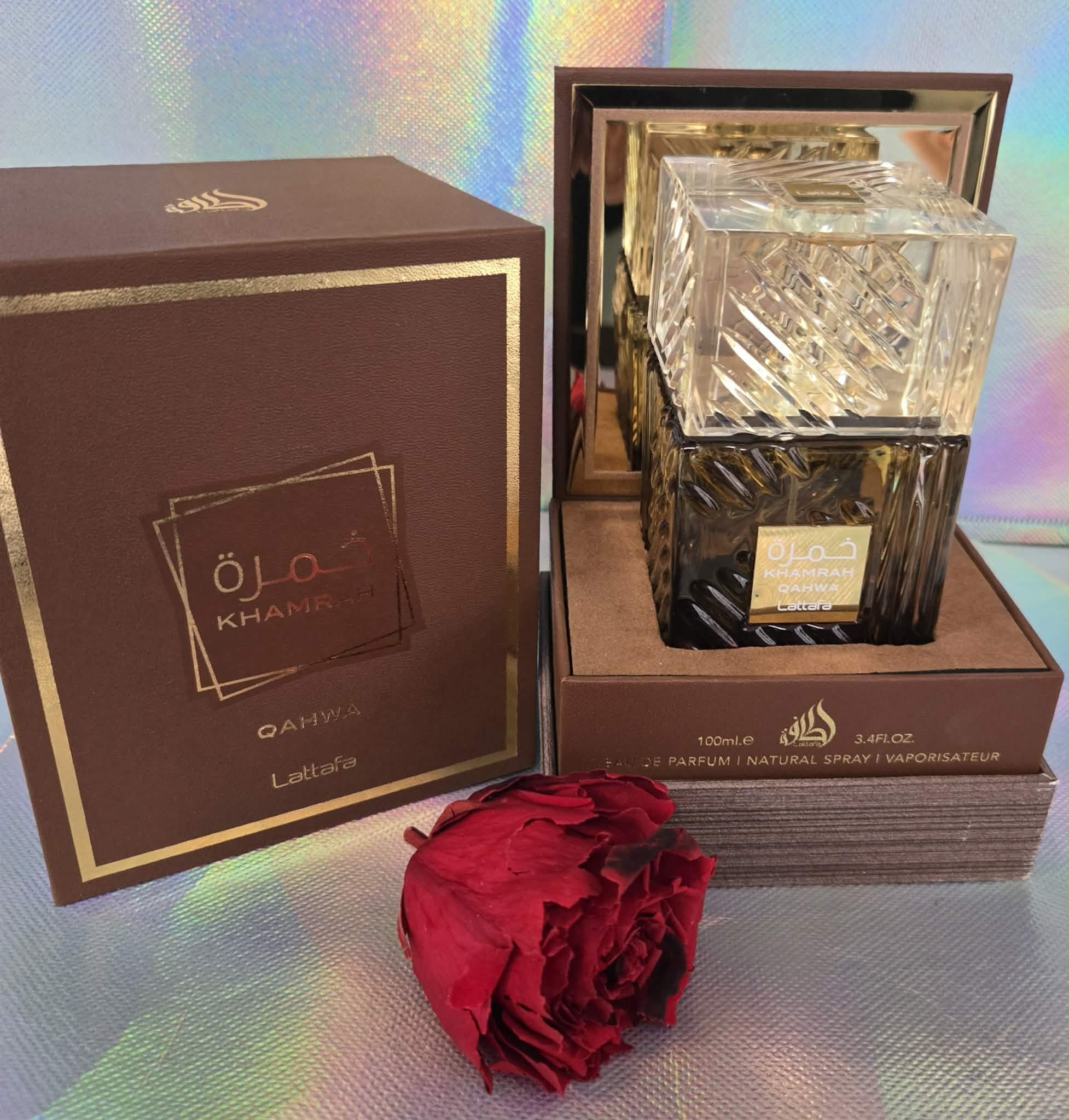 Khamrah Qahwa - LATTAFA 100 ml ( mixte)