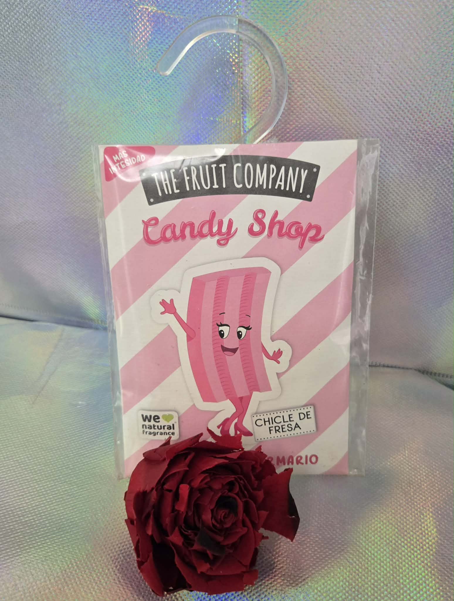 Sachet armoire chewing-gum fraise