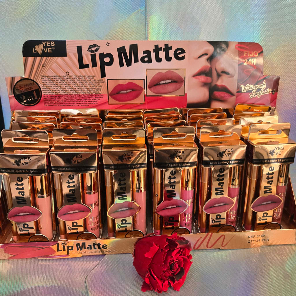 PENCIL + SHINE BOX 24H MATTE WEAR — Palette