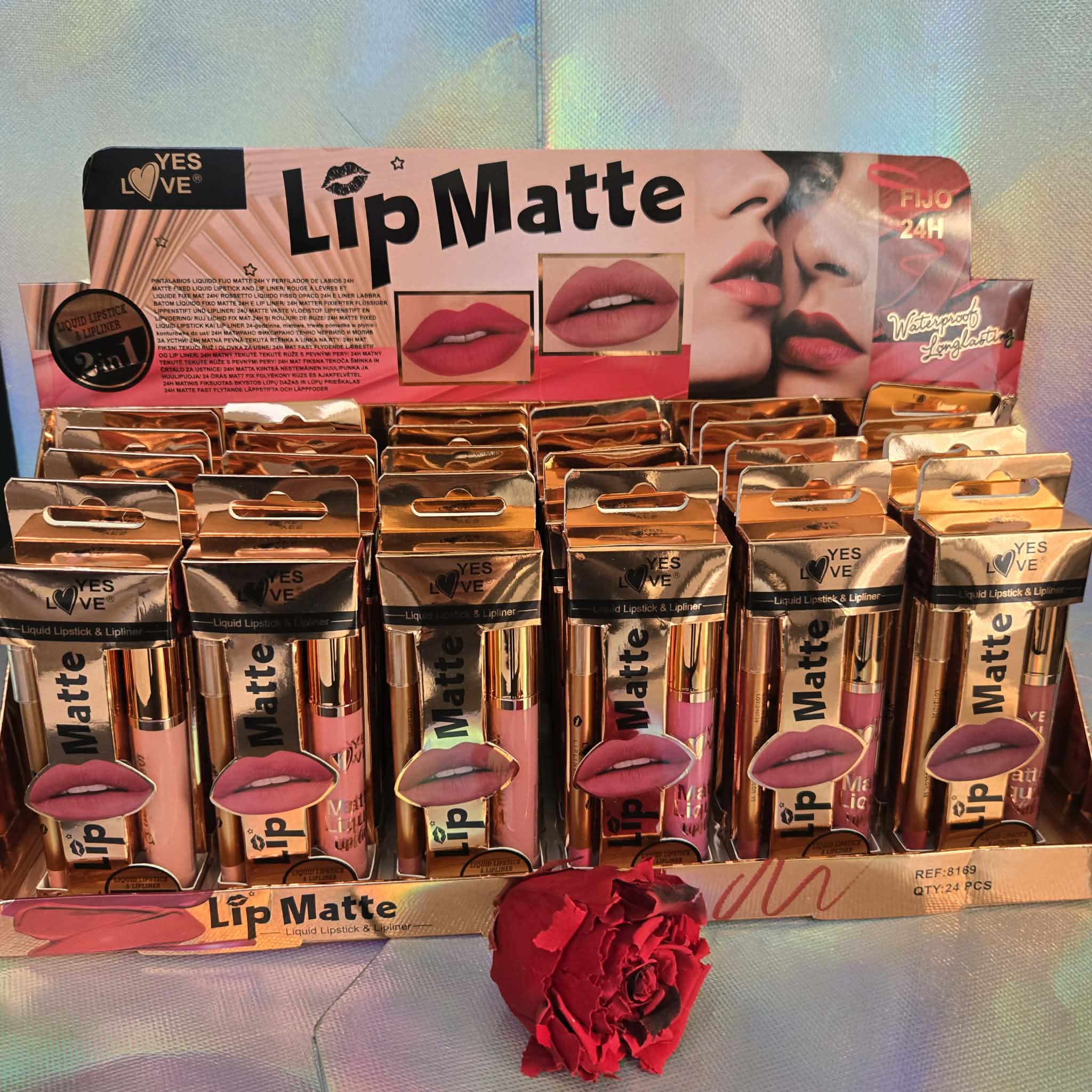 PENCIL + SHINE BOX 24H MATTE WEAR — Palette
