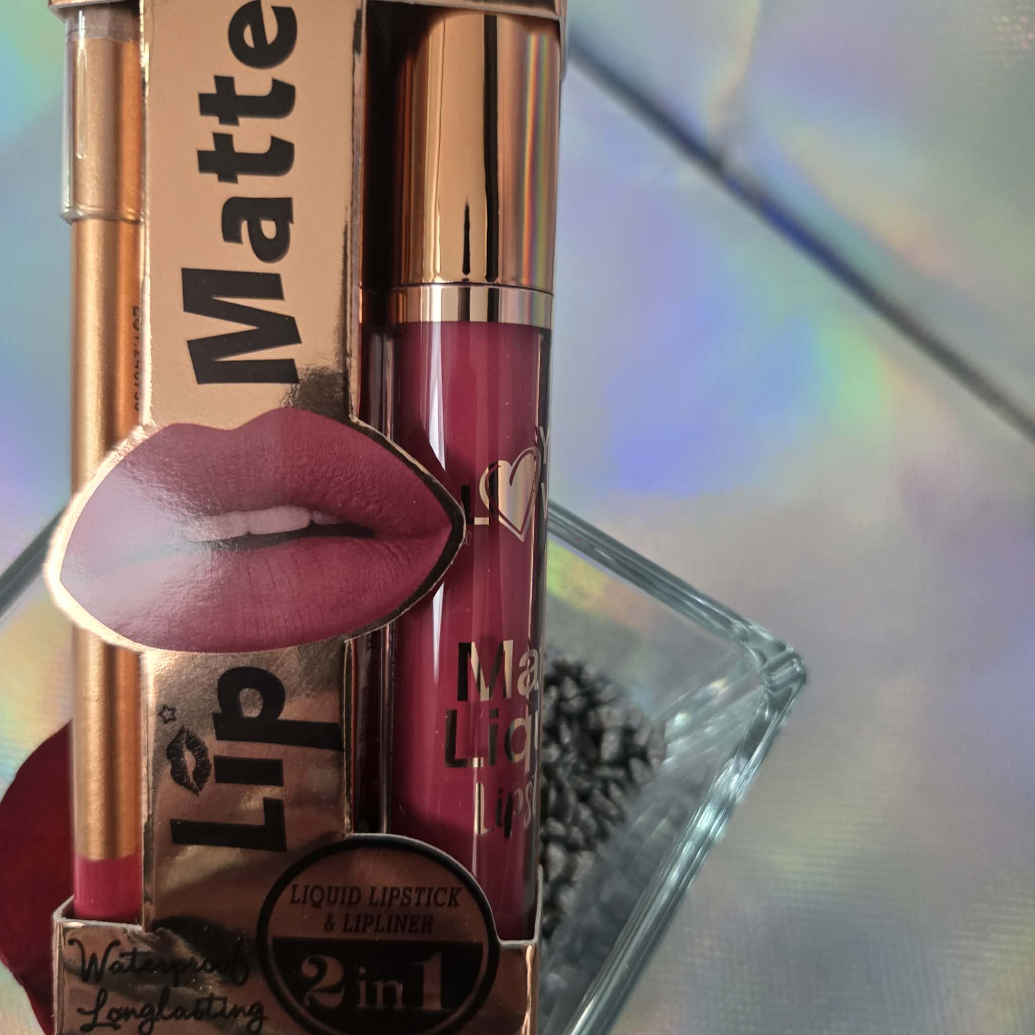 PENCIL + SHINE BOX 24H MATTE WEAR — Palette