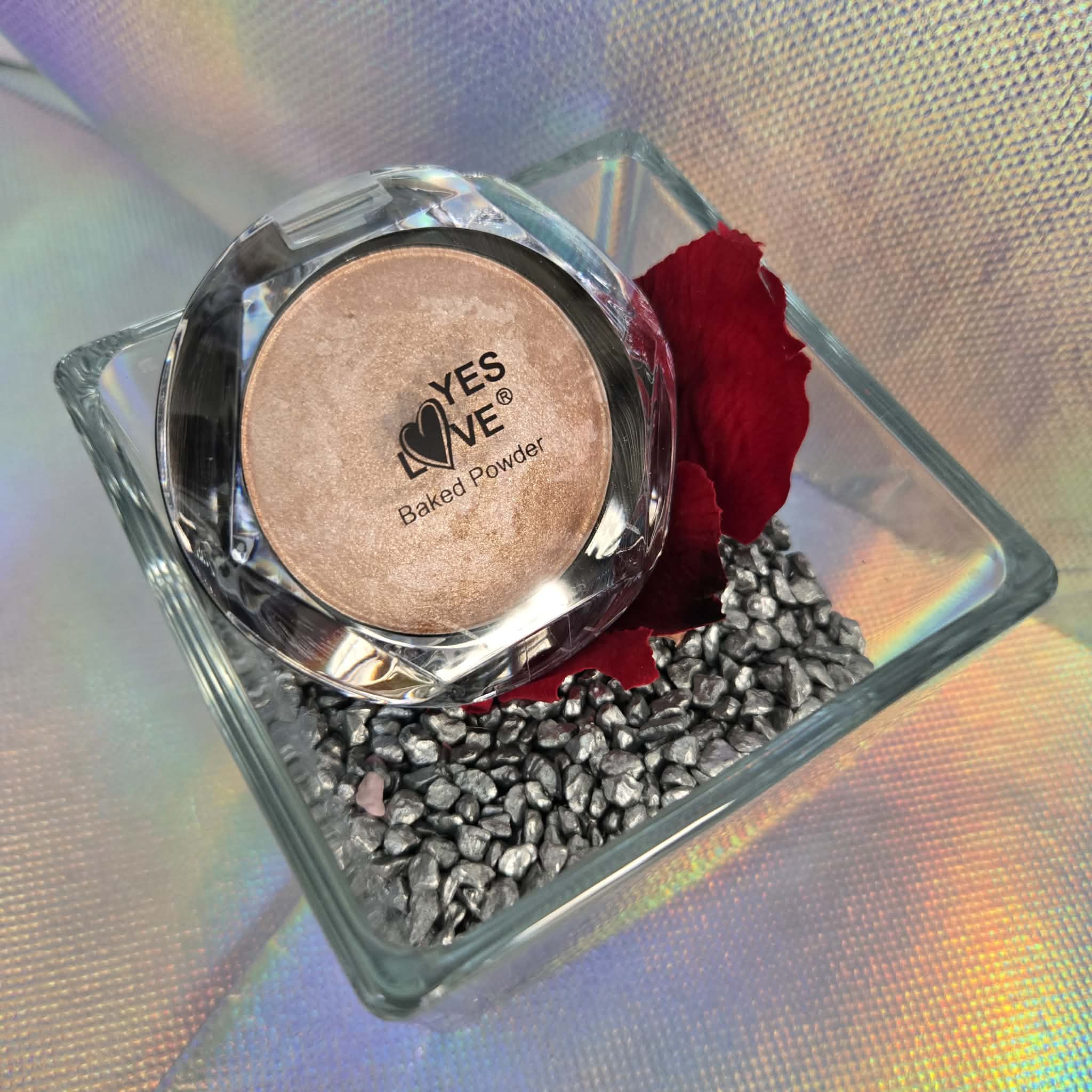 Luminous eyeshadow.