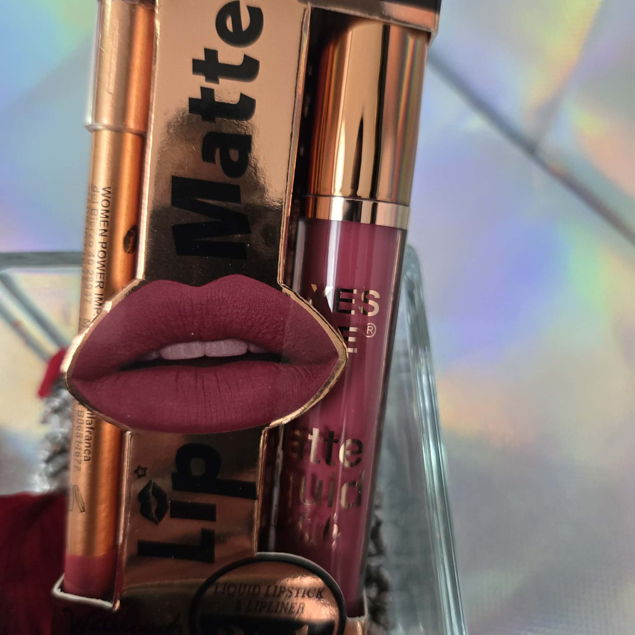 PENCIL + SHINE BOX 24H MATTE WEAR — Palette