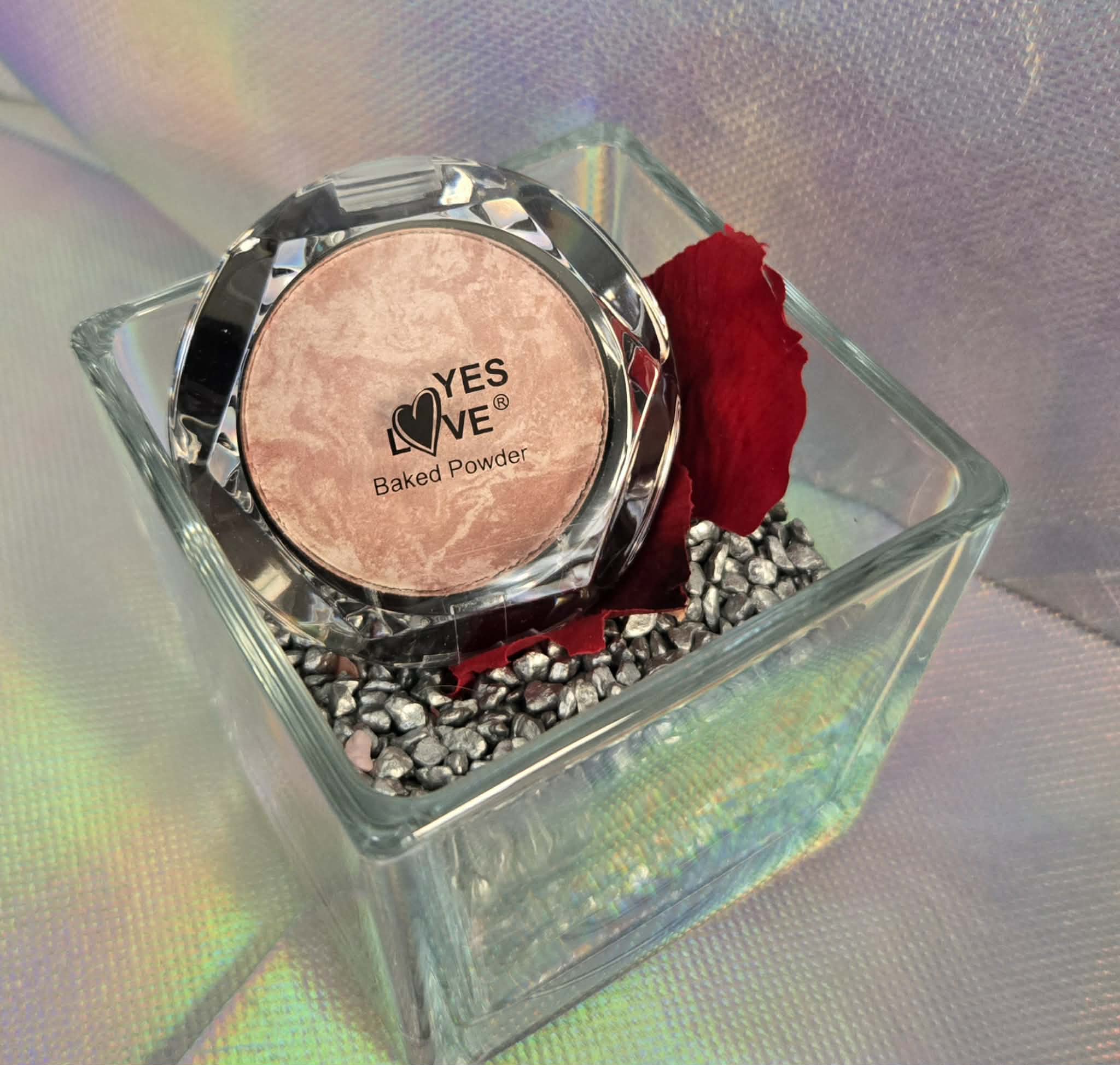Luminous eyeshadow.