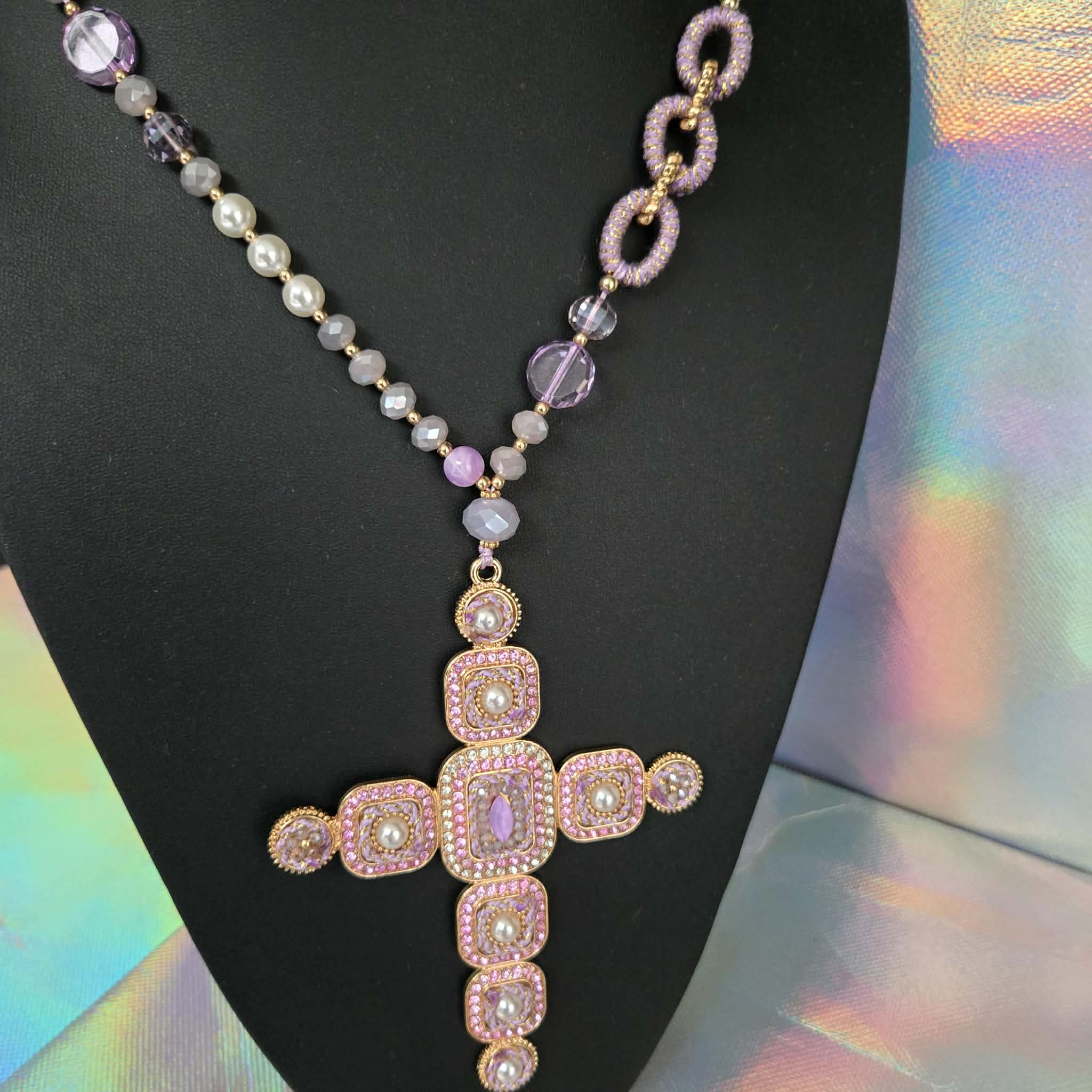 Collier croix