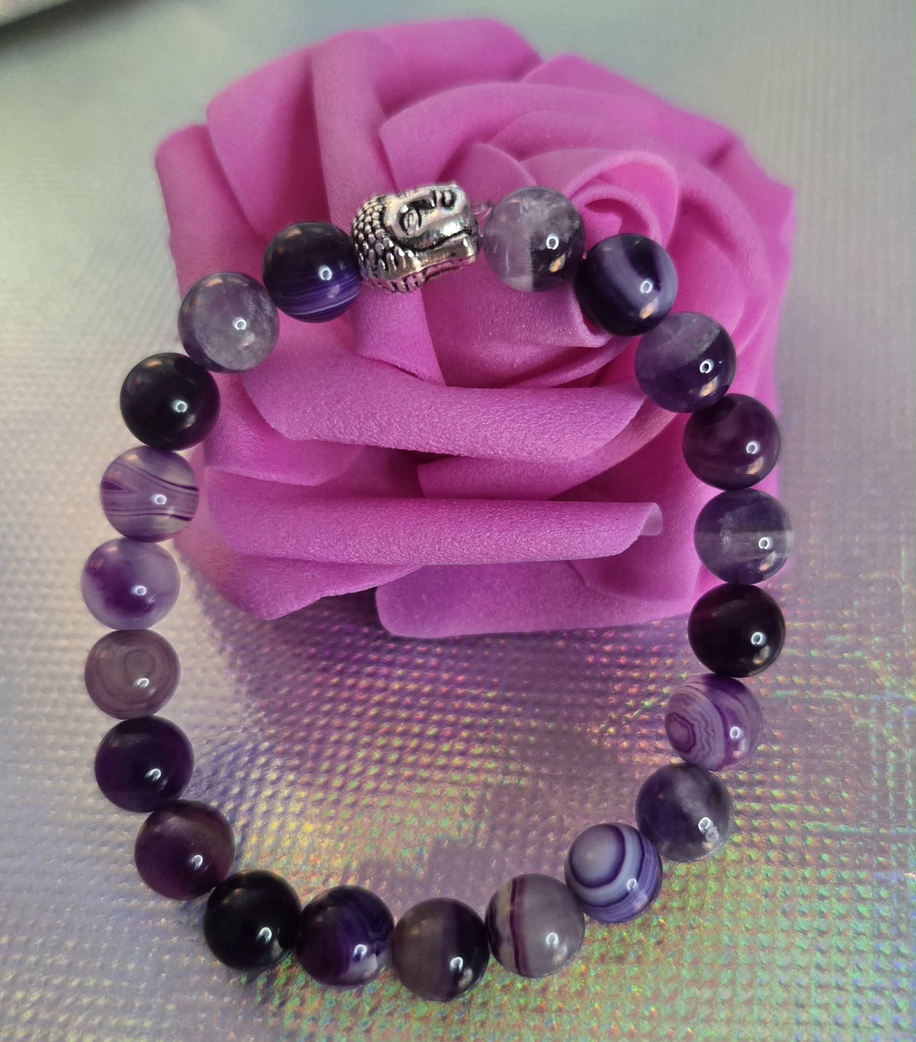 Purple agate