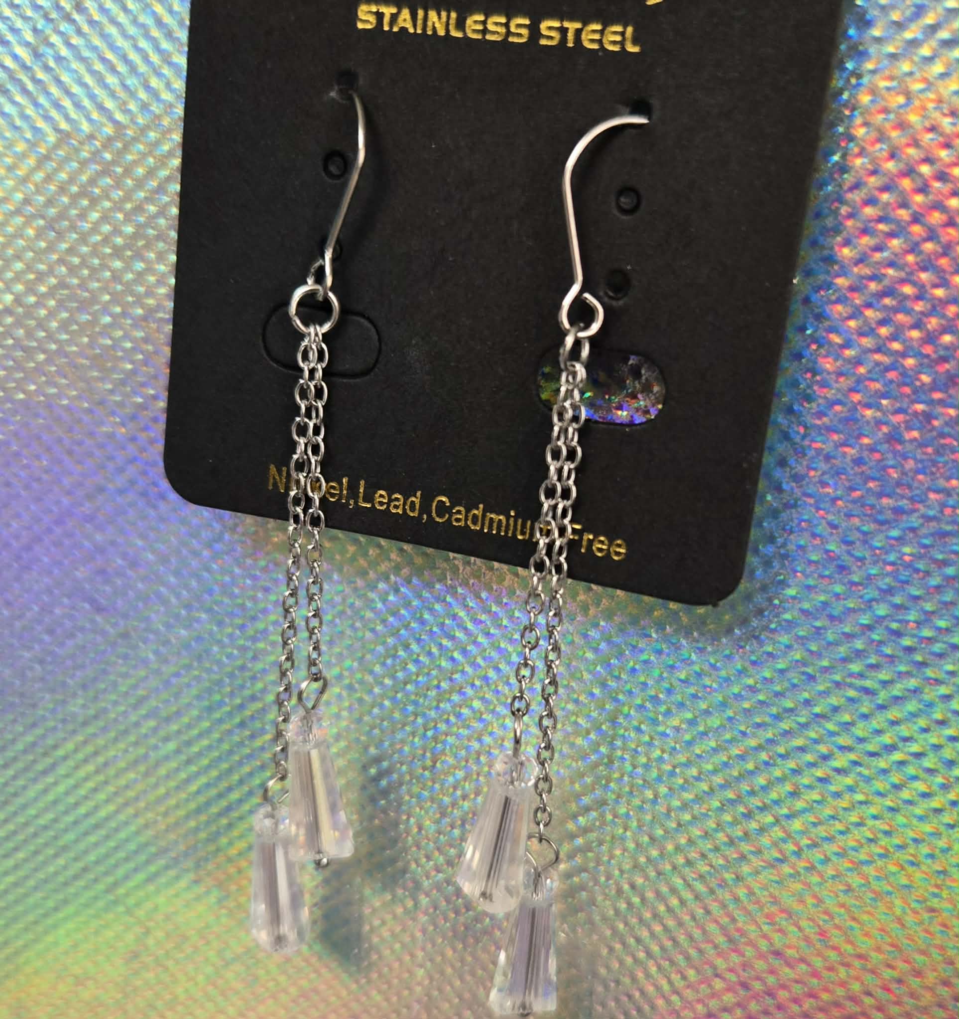 Boucle d’oreille pierres