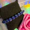 Pulsera lapislázuli hombre