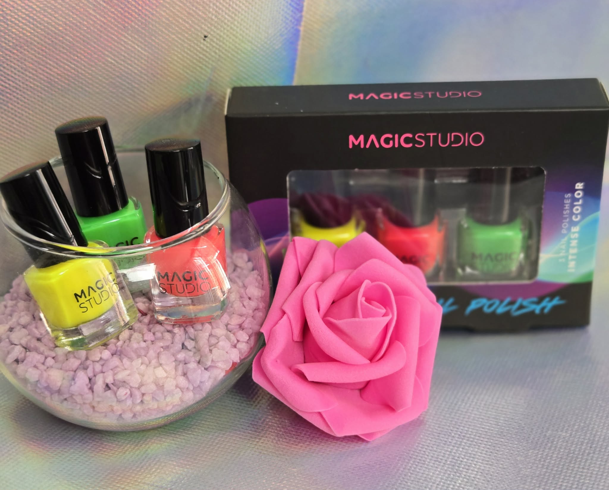 Magic Studio Néon - Coffret de 3 vernis à ongles