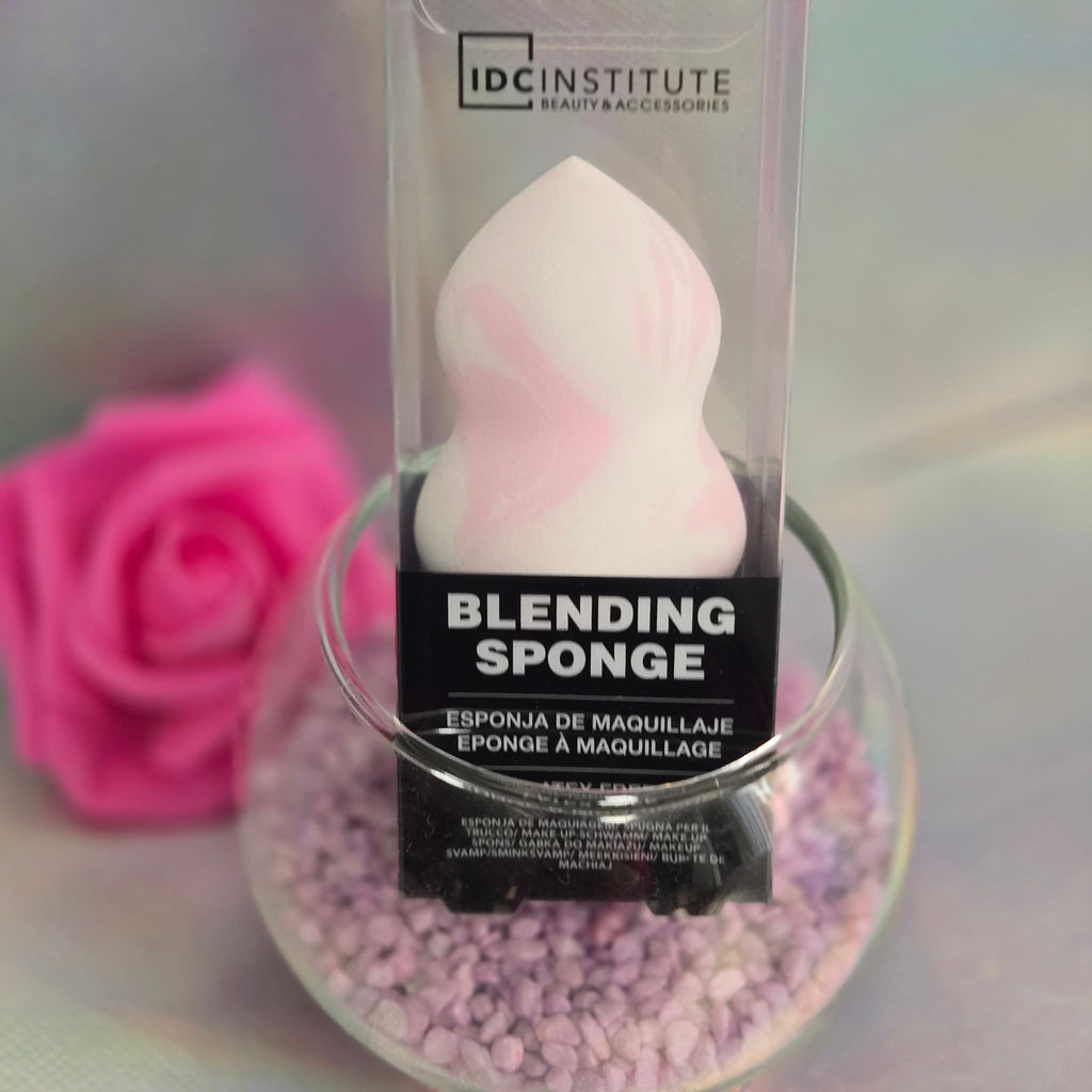 Éponge de maquillage marbrée Idc (assortiment de couleurs)