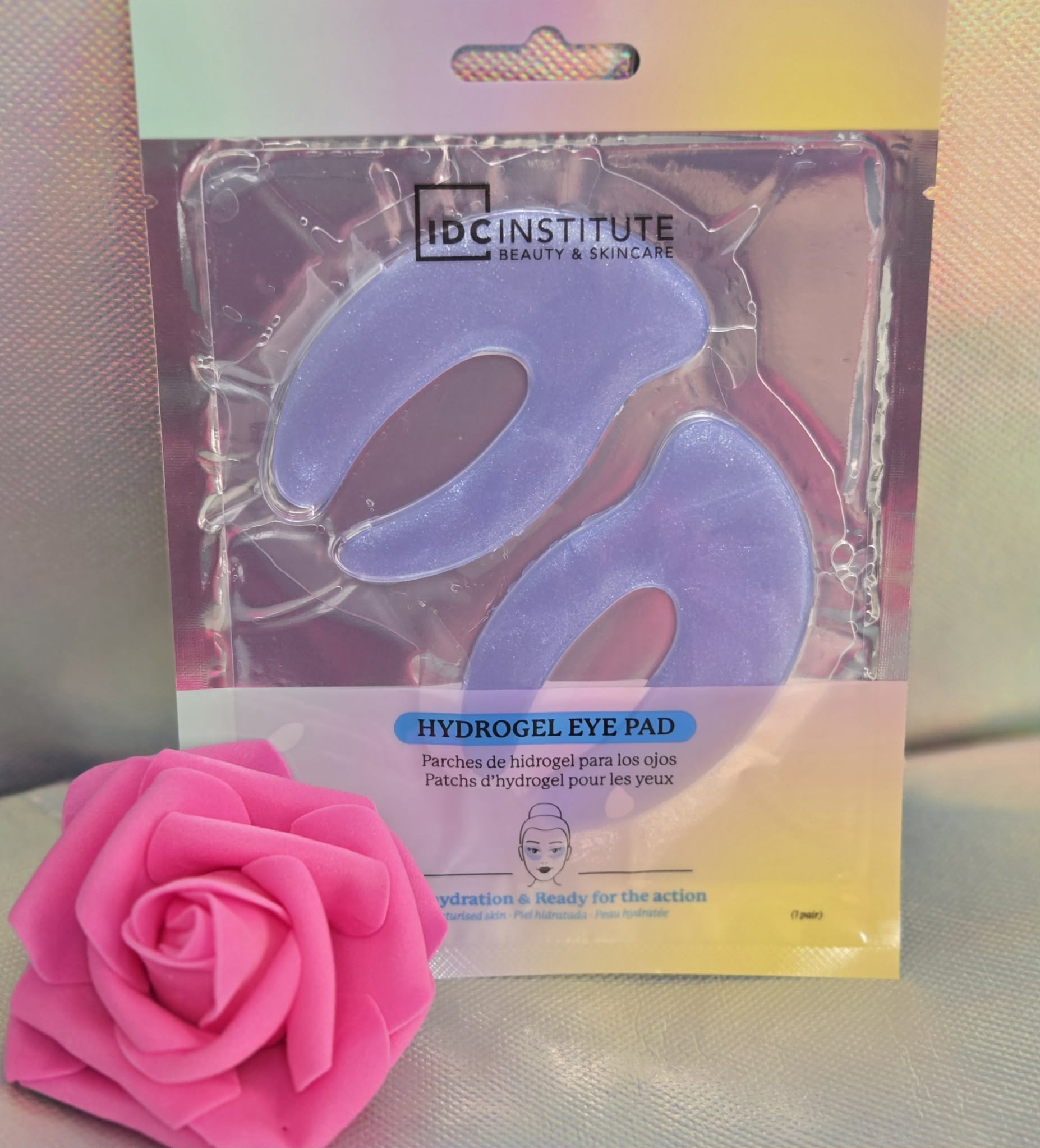 Patchs hydratants en forme de C scintillants pour les yeux - Idc Institute