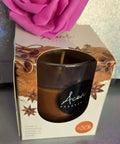 Cinnamon scented candle