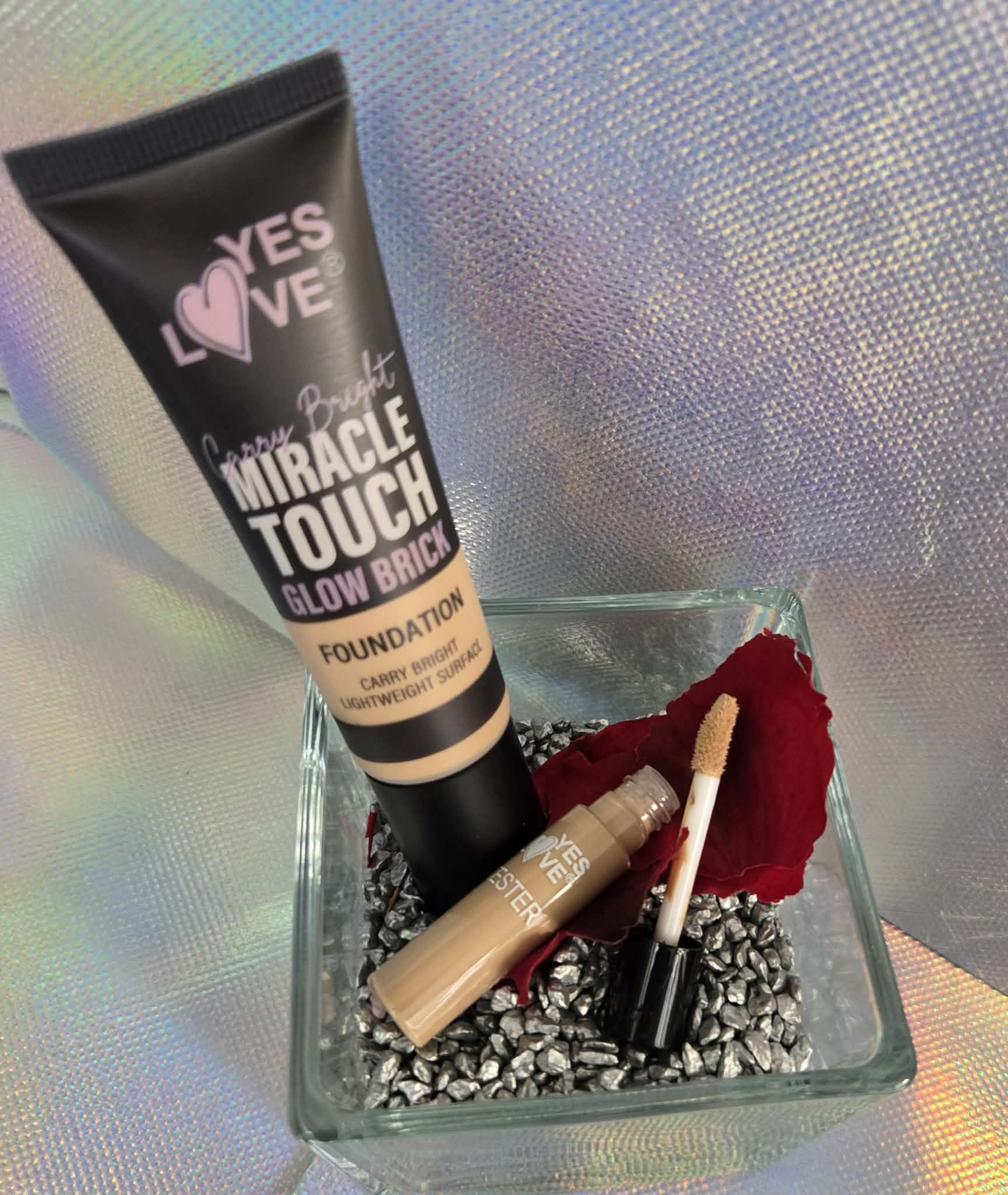 Base de maquillaje fluida milagrosa de alta cobertura - Paleta