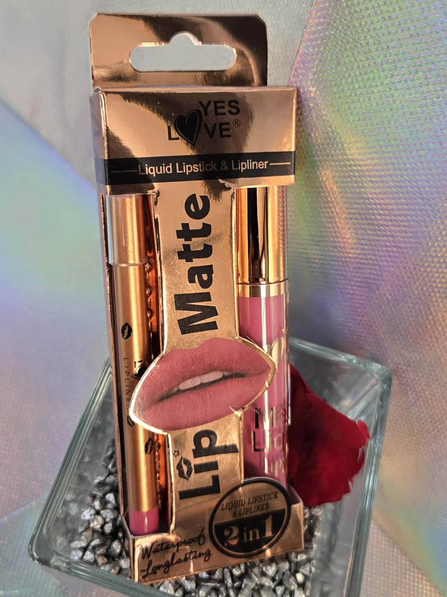 PENCIL + SHINE BOX 24H MATTE WEAR — Palette